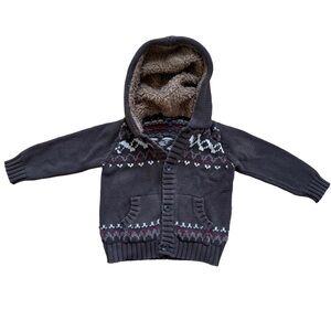 BabyGAP Brown Knit Cardigan